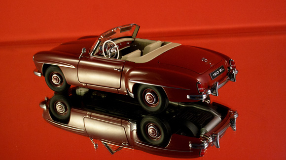 Oldtimer Modelle Mercedes190SL