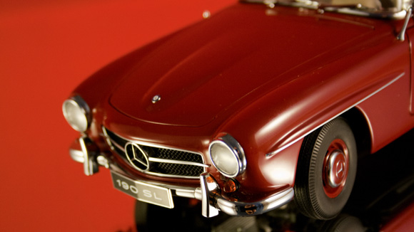 Oldtimer Modelle Mercedes190SL